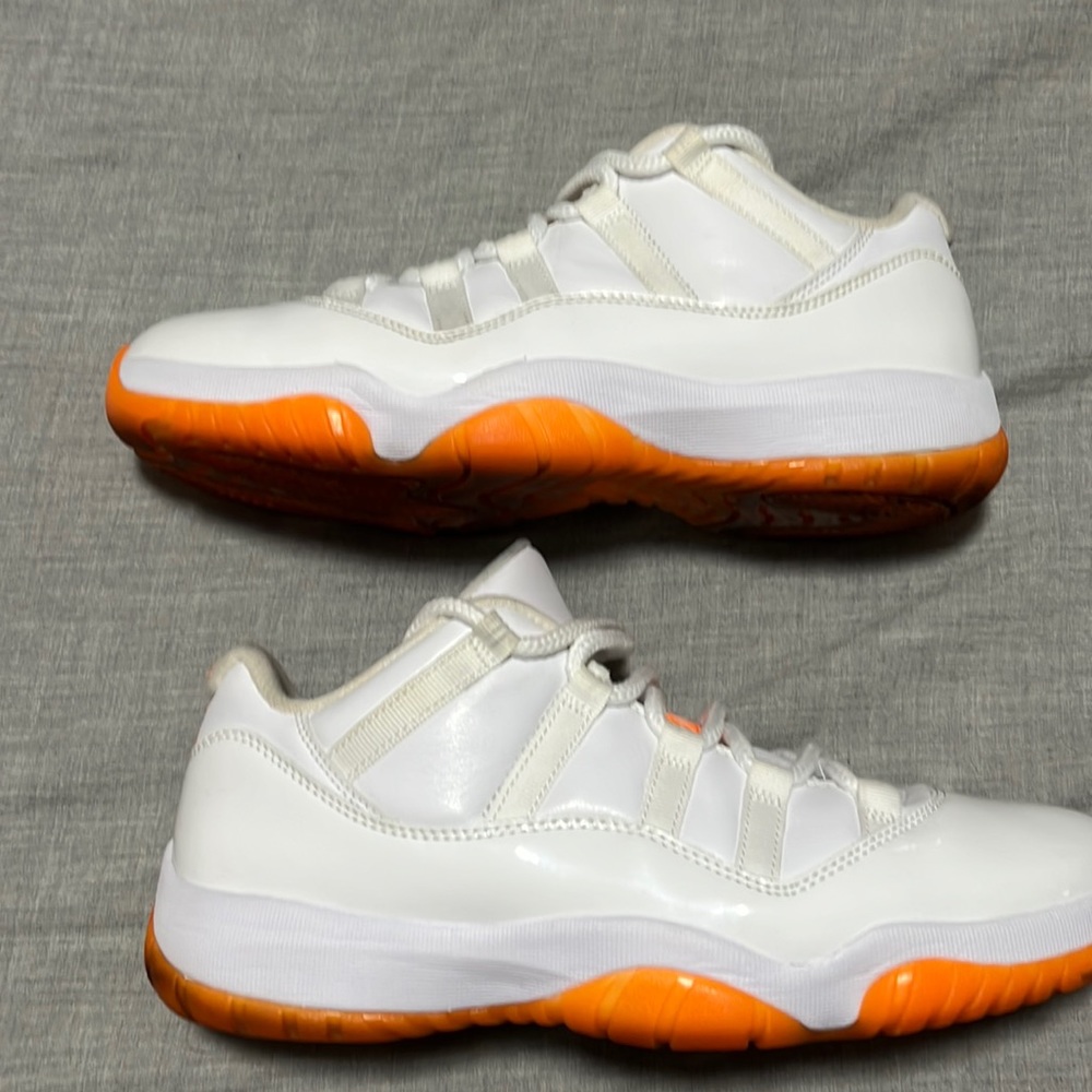 Slightly used Jordan 11 citrus